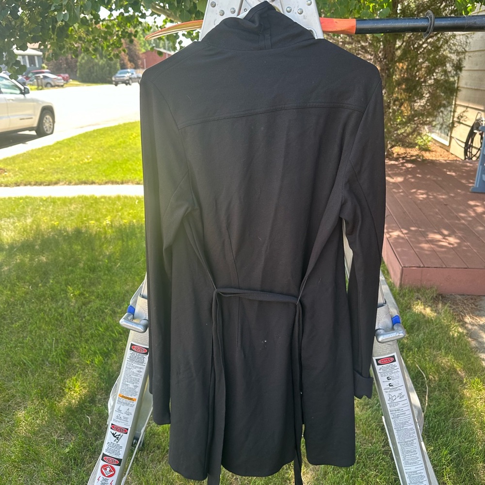 Cabi- long wrapped cardigan